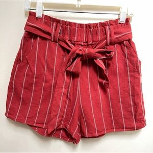 J.O.A. Shorts  Just One Answer Stripe Shorts